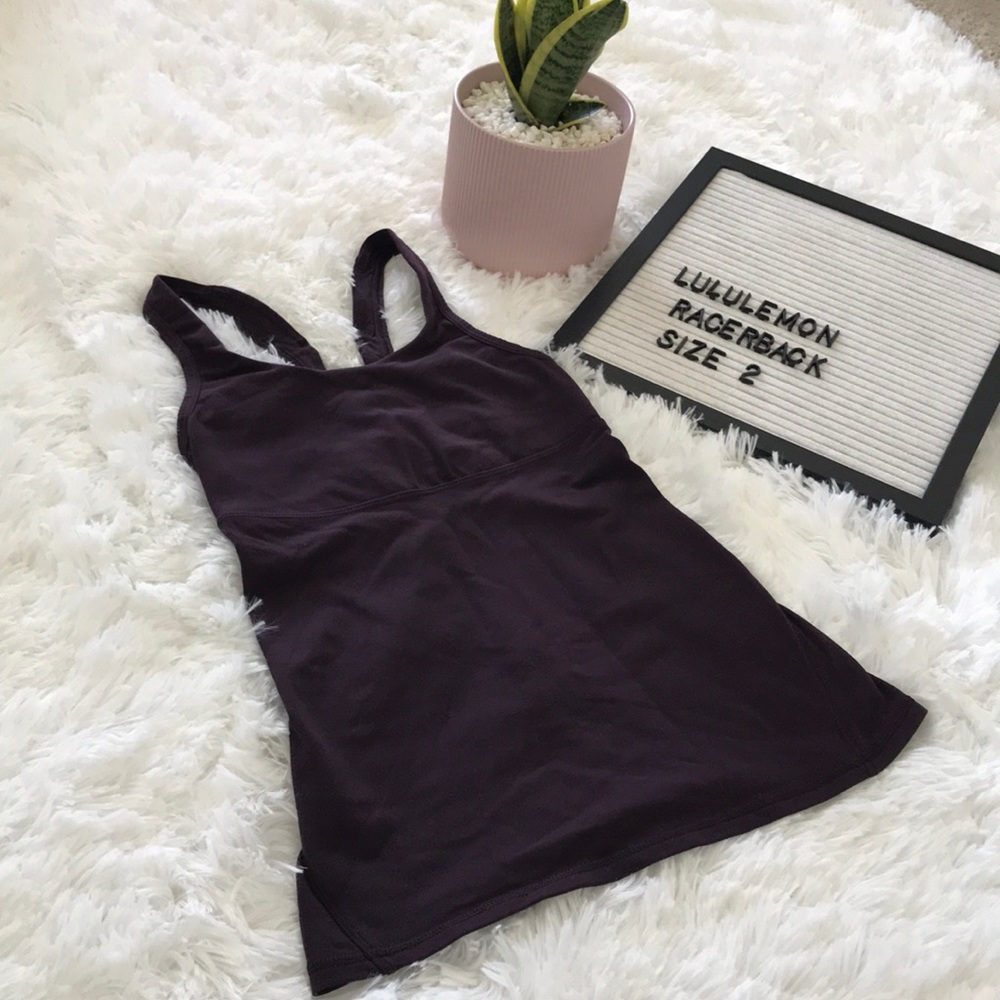 Lululemon • Racerback - Dark Purple/Plum